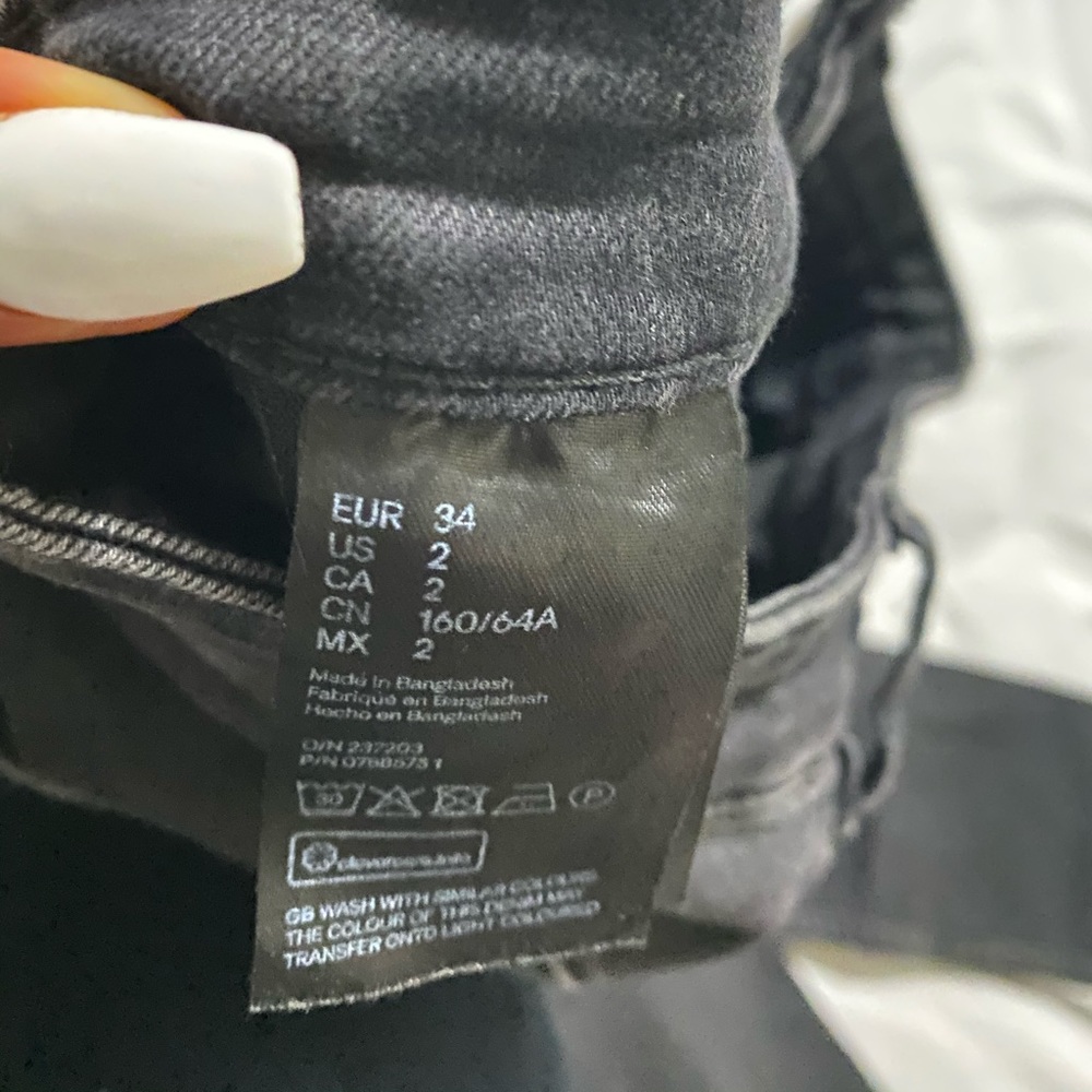 skinny cargo pants grey black kinda color
